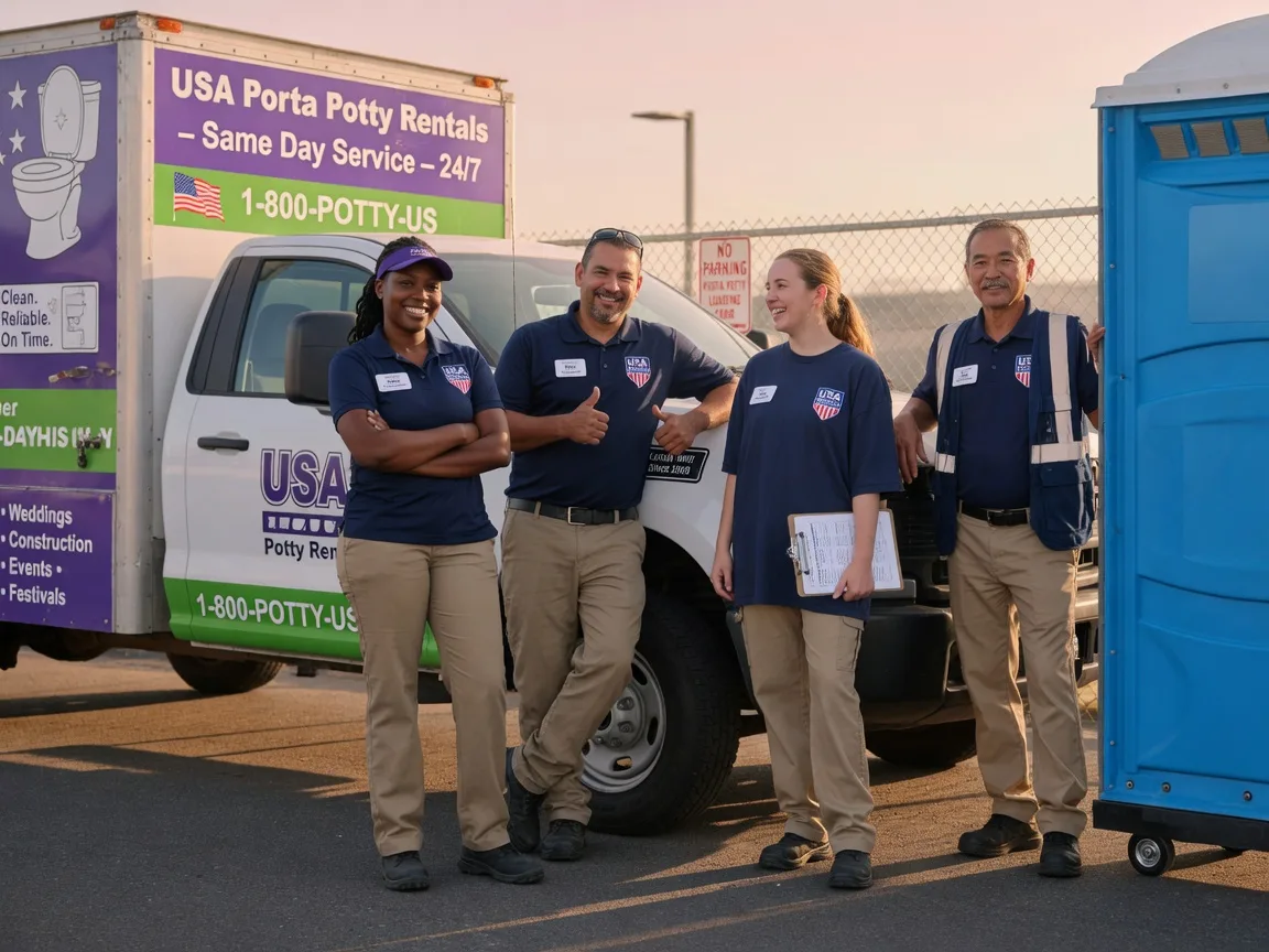 Porta Potty Rental company in La Fayette, IL
